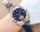 Copy Vacheron Constantin Overseas Rose Gold Blue Dial Leather Watch 42MM (8)_th.jpg